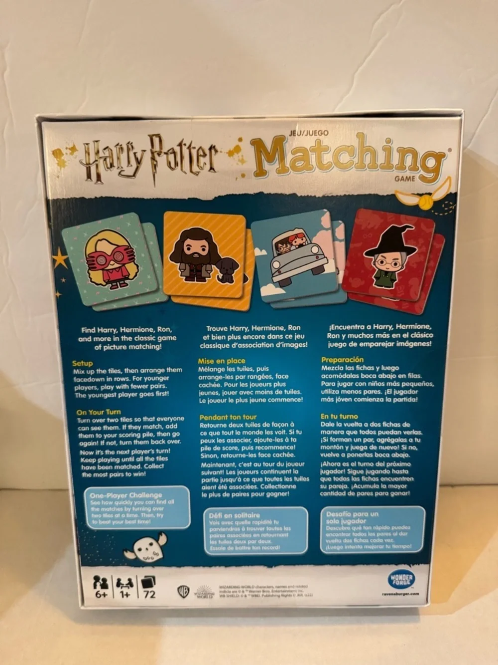 Wonder Forge Harry Potter Matching Game is a Fun and Fast Memory Game